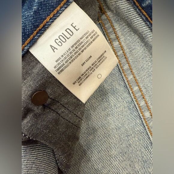 AGOLDE Pieced 90s Pinch Waist Pants Size 26 - Picture 4 of 5